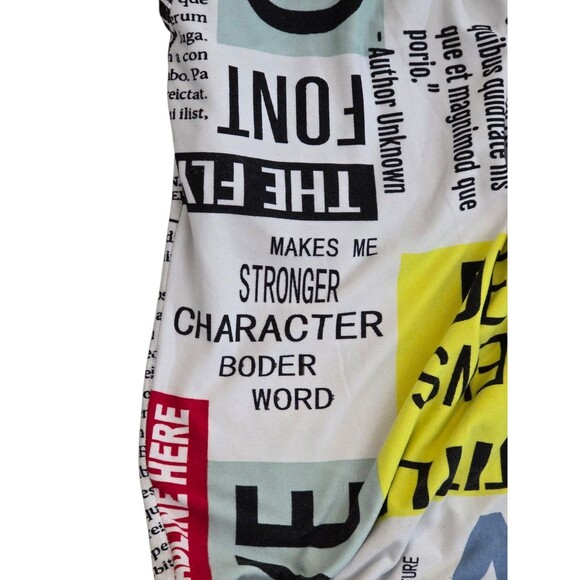 Fire & Fleur Women's 2XL Graphic Editors Journalists Advertising Joggers /Pants - Picture 15 of 16